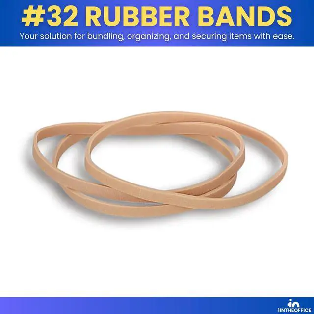 Alt view image 2 of 7 - Rubber Bands Size 32#, 32 Rubber Bands 3" x 1/9", (900 Pack)