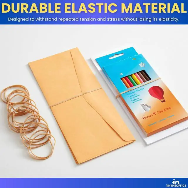 Alt view image 6 of 7 - Rubber Bands Size 32#, 32 Rubber Bands 3" x 1/9", (900 Pack)