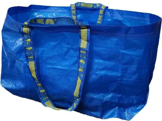 Main image of FRAKTA Carrier bag, large, blue(PACK OF 4)