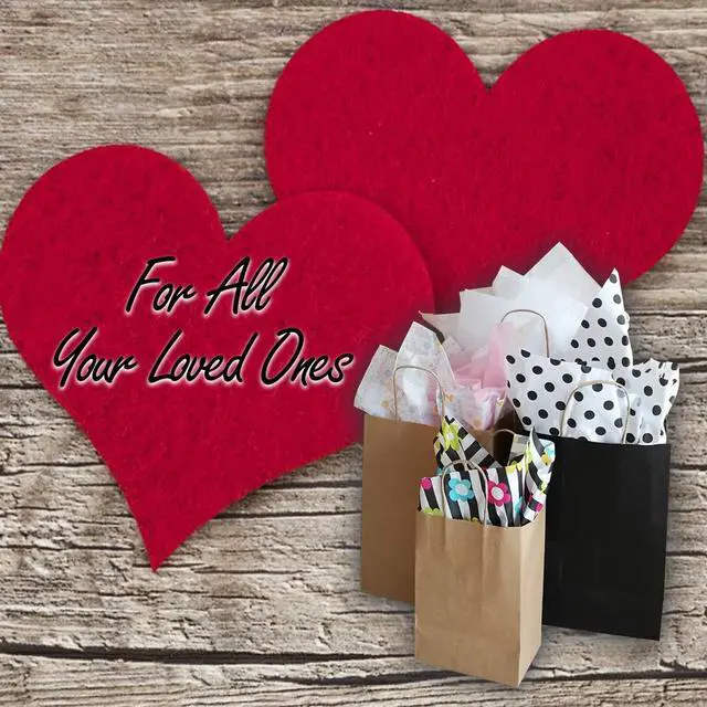 Alt view image 6 of 7 - Kraft Paper Gift Bags with Handles 8x4.5x10 25Pcs Brown Gift Bags Bulk Medium Size Small Business Bags, Party Bags, Retail Kraft Shopping Bags
