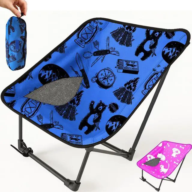 Main image of Youth and Kids Camping Chair | Ultra Lightweight, Foldable and Heavy Duty | Ideal Indoor/Outdoor Kid Chair for Camping, Beach, Sports and Lawn