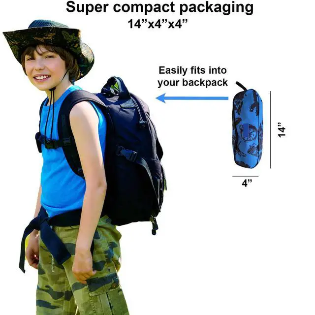 Alt view image 4 of 7 - Youth and Kids Camping Chair | Ultra Lightweight, Foldable and Heavy Duty | Ideal Indoor/Outdoor Kid Chair for Camping, Beach, Sports and Lawn
