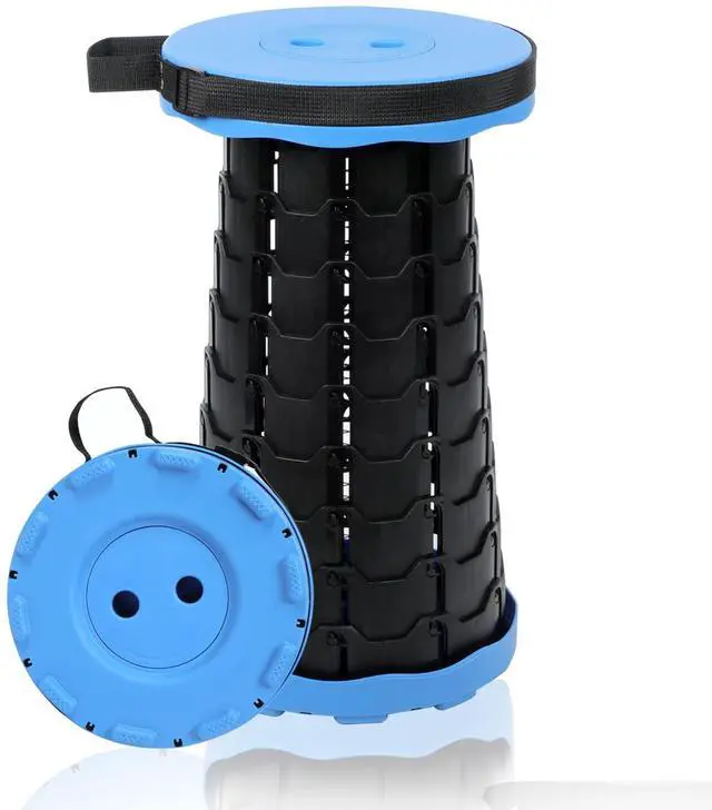 Main image of Foldable Telescoping Stool Portable, Retractable Stool for Adults, Upgraded Collapsible Folding Seats with Load Capacity 550lbs, Camping Stools for Adults