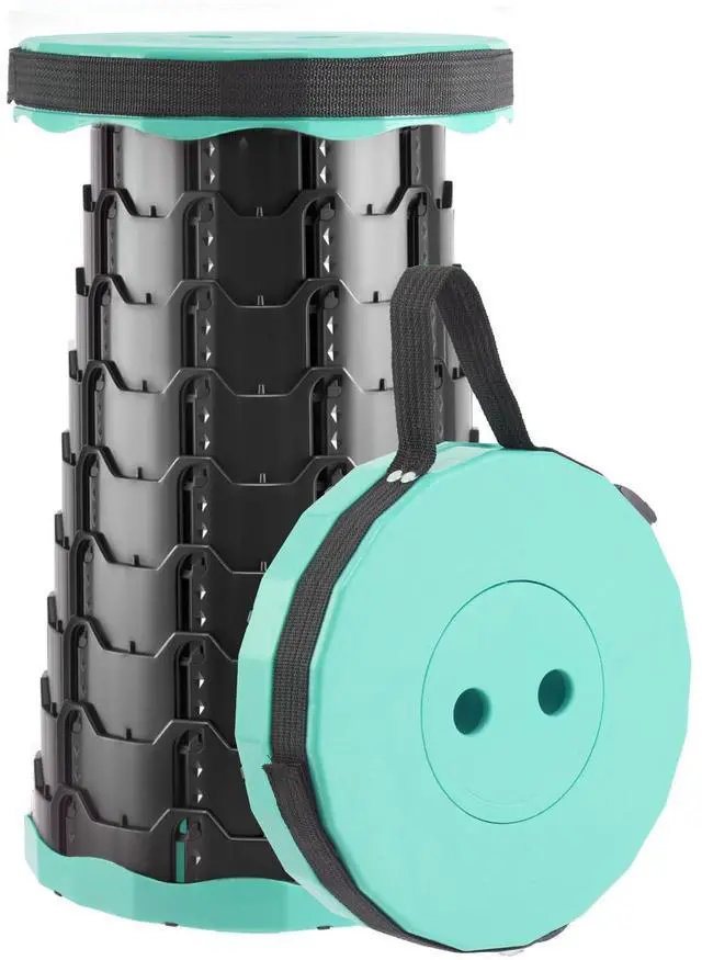 Main image of Collapsible Stool Thickened, Portable Foldable Chair, Retractable Stool for Fishing, Portable stools for Adults Hiking Tours, BBQ, Parties, Camping Stools Outdoor Activities