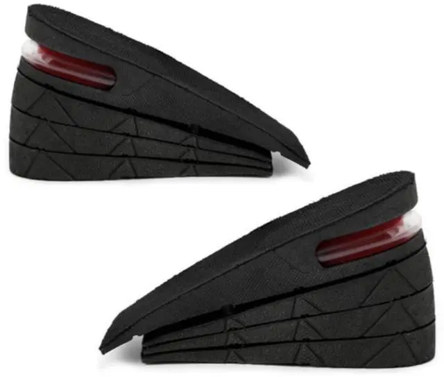 Main image of Height Increase Insoles 4 Layers, 1.2 to 3 Inches, Universal Non-Slip Air Up Shoe Lifts Half Shoe Inserts, Variable Height Increasing Taller Shoes with Air Cushion for Women and Men, 1 Pair