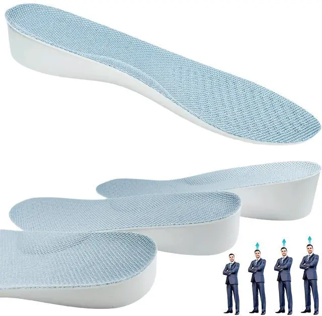 Main image of Height Increasing Shoes,Brandone Height Insoles 2 Inch,Height Boosters Increase Insoles,Shoe Lifts Men for Women,Even Up Shoe Leveler Women,Heel Lifts Inserts for Men (9.75''Lx2''UP) (1 Pair)