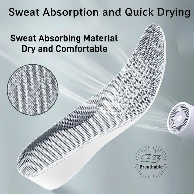 Alt view image 6 of 7 - Height Increasing Shoes,Brandone Height Insoles 2 Inch,Height Boosters Increase Insoles,Shoe Lifts Men for Women,Even Up Shoe Leveler Women,Heel Lifts Inserts for Men (9.75''Lx2''UP) (1 Pair)