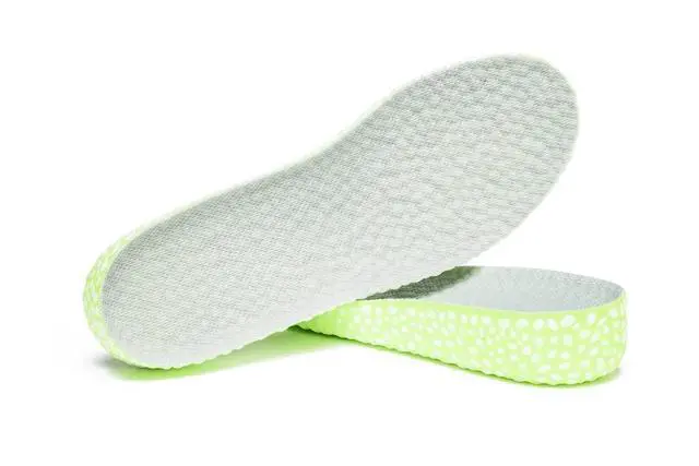 Alt view image 2 of 6 - Height Increase Insoles E-TPU Technology Popcorn Rebound Shock Absorbant Lightweight Elevator Insert - 1.4 Inch /3.5cm Taller - CALTO IK302 - Large