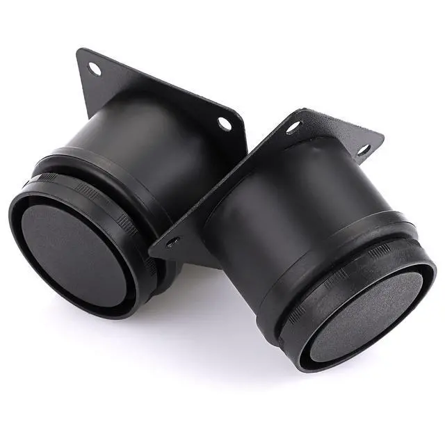 Alt view image 2 of 7 - 4PCS 2 Inch Stainless Steel Furniture Legs Feets Metal Cabinet Desk Legs, Adjustable Round Metal Furniture Risers Replacement Leg Corner Feet Heavy Duty Table Leg Extenders for Sofa Chair