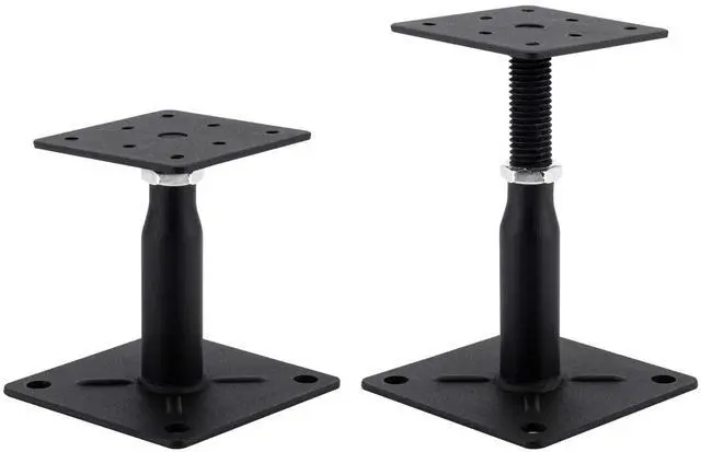 Main image of 2 Pack Adjustable Support Jack for The Floor, Deck Foundation,RV Step Stabilizer,Mini Screw Jack- Post 4" to 7"