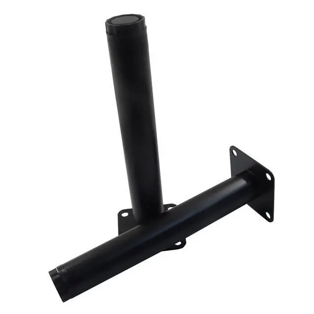 Alt view image 2 of 5 - 4 Pcs 7"/ 18cm Adjustable Furniture Legs, Metal Cabinet Legs Black Adjustable Feet for Sofa Table Chair, Support Feet for Kitchen Shelves/Cupboard