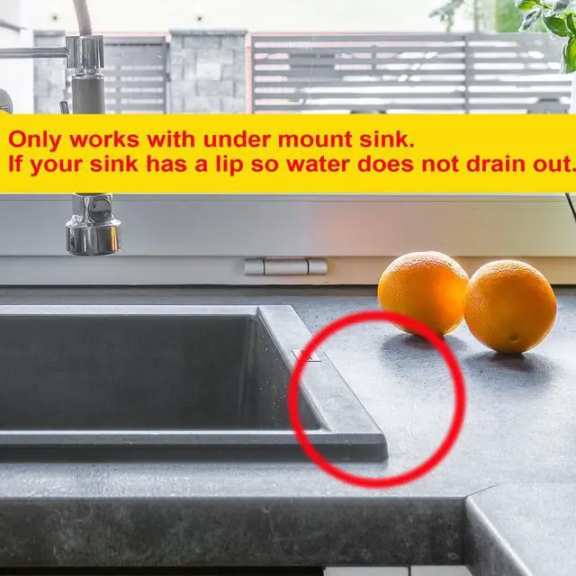 Alt view image 6 of 6 - Sponge Holder for Kitchen Sink, 5x3.5 Inch Auto-Draining Soap Tray & Sink Organizer | Compatible with Scrub Daddy, Keep Countertops Dry, Kitchen Sink Accessories (Grey)