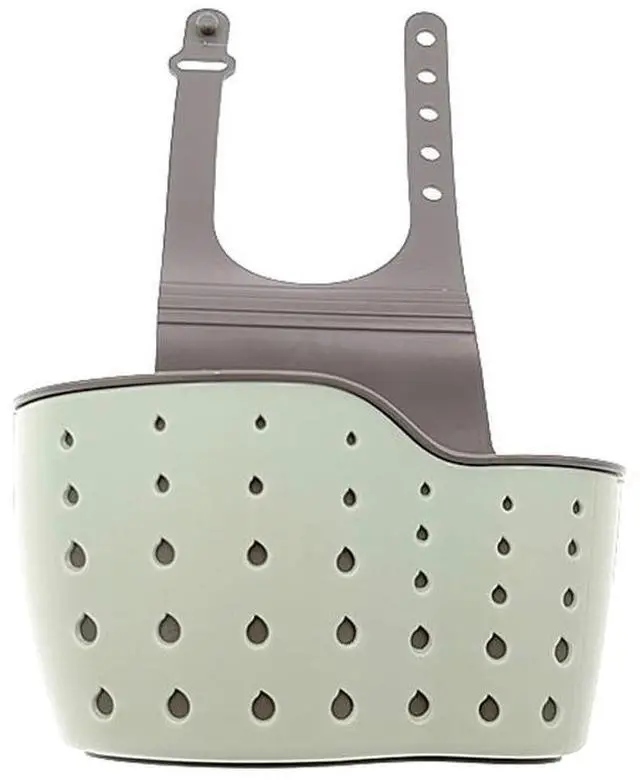 Main image of Kitchen Sink Caddy Sponge Holder Hang Basket for Scrubber Dish Brush Kitchen Accessories Organizer(Light Blue)