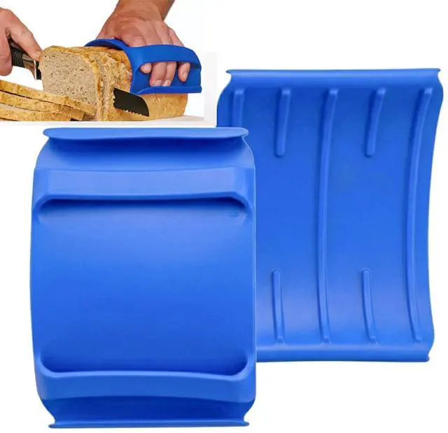 Main image of 2Pcs Silicone Oven Mitts - Heat Resistant Oven Mitt Pot Holder for Kitchen - 100% Silicone, Dishwasher Safe, BPA-Free, Non-Slip Grip - for Kitchen, BBQ, Grilling - Blue