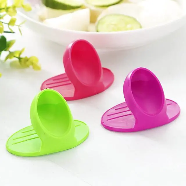 Alt view image 2 of 7 - 4 Pcs Mini Oven Mitts, Silicone Hot Pot Holder, Insulated Finger Cover, Non-Slip Pot Holder Heat Resistant Oven Clamp for Kitchen Cooking and Baking