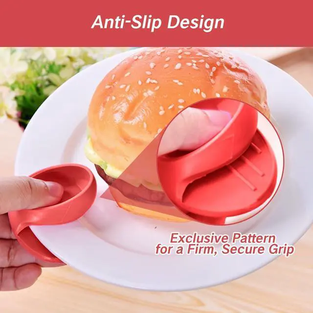 Alt view image 3 of 7 - 4 Pcs Silicone Pot Holders Small Heat Resistant Finger Gripper Mitts Silicon Grabbers for Cooking Instant Mini Pan Holders Hot Oven Mittens for Kitchen Pot Holder Grips No More Burning Fingers