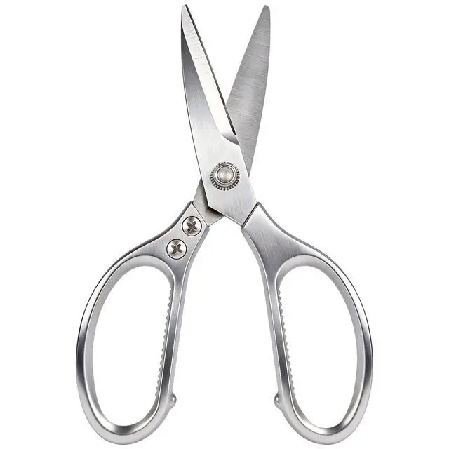 Alt view image 7 of 7 - Kitchen Shears Heavy Duty 8.5", Multipurpose Food Scissors for Meat Chicken | Detachable Design for Easy Cleaning, Dishwasher Safe, Non-Slip Comfort Grip, for Meat Chicken Vegetables Seafood & Herbs