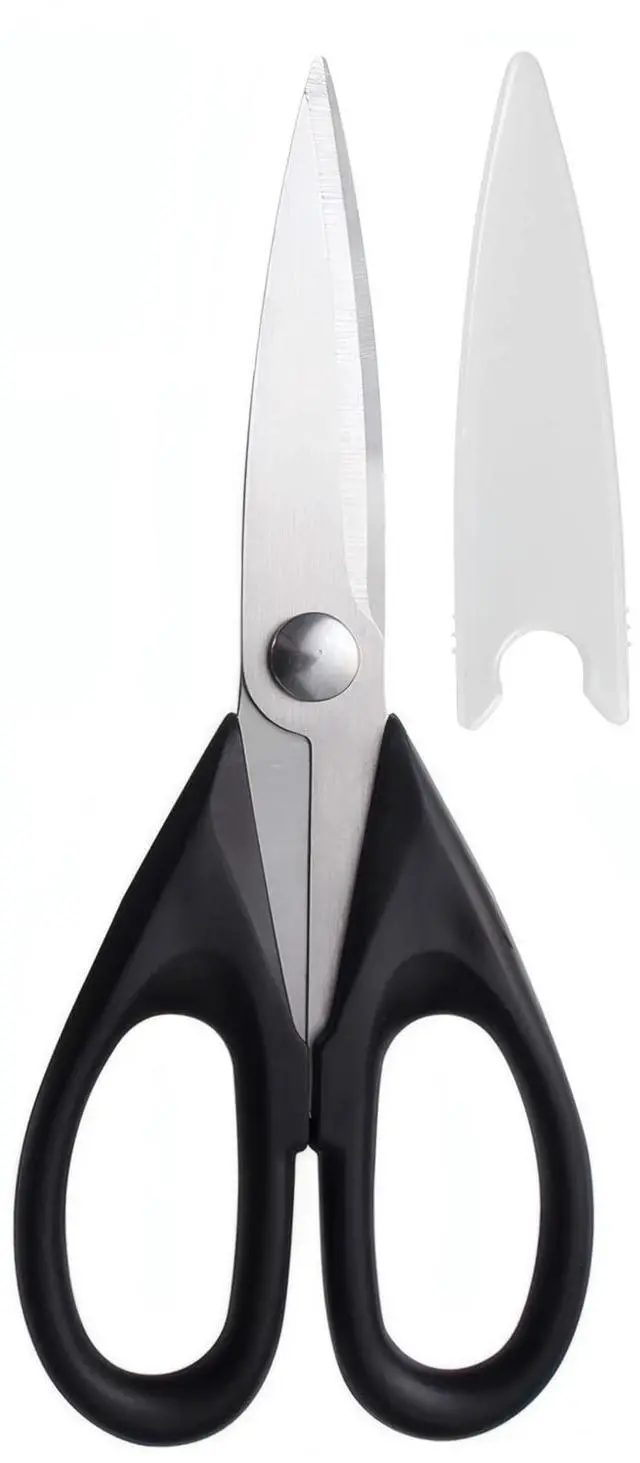 Main image of Multipurpose Kitchen Shears, 8.7" Professional Heavy-Duty Scissors, Dishwasher Safe, Rust-Resistant Stainless Steel, Ergonomic Soft Grip Handles for Cooking and Home Use