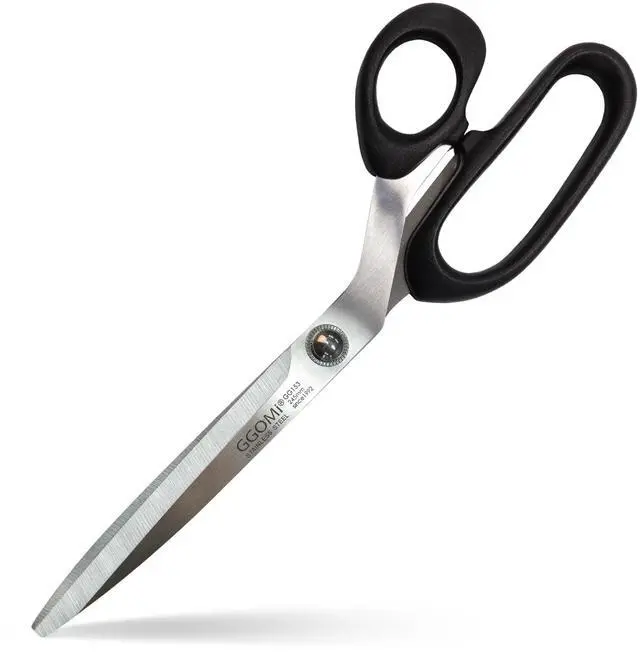 Main image of 2.2T Stainless Blade Kitchen Scissors - 9.6in x 1Pack | Korean Style Sharp Heavy Duty All Purpose Kitchen Shears for Cooking Food | Barbecue Kalbi Rib Meat Cutting Dishwasher Safe (GG153, Black)