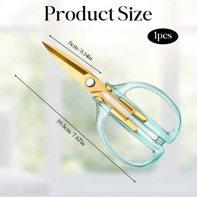Alt view image 2 of 7 - Kitchen Shears 7.67 Inch Kitchen Scissor Stainless Steel Cooking Scissors Kitchens for Food All Purpose Cute Scissors Soft Grip Comfort Handle