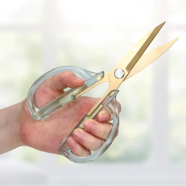 Alt view image 7 of 7 - Kitchen Shears 7.67 Inch Kitchen Scissor Stainless Steel Cooking Scissors Kitchens for Food All Purpose Cute Scissors Soft Grip Comfort Handle