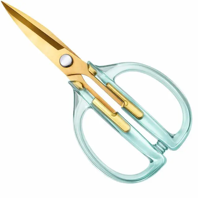 Main image of Kitchen Shears 7.67 Inch Kitchen Scissor Stainless Steel Cooking Scissors Kitchens for Food All Purpose Cute Scissors Soft Grip Comfort Handle