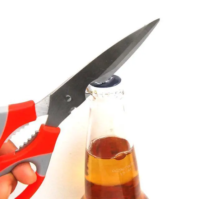 Alt view image 4 of 4 - 2 Pack - Scissors Stainless Steel Heavy Duty Sharp Kitchen Scissors Multi-Purpose Poultry Shears with Soft Grip Handles