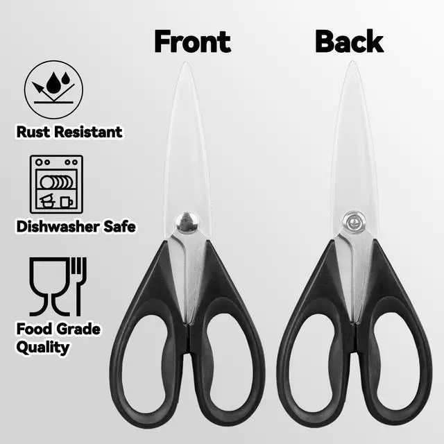 Alt view image 4 of 4 - 3 Packs Protective Sheath Compatible with KitchenAid Shears | Protective Guard for Scissors, Plastic Cover Sleeves Protector for Kitchen Storage Rust Resistant
