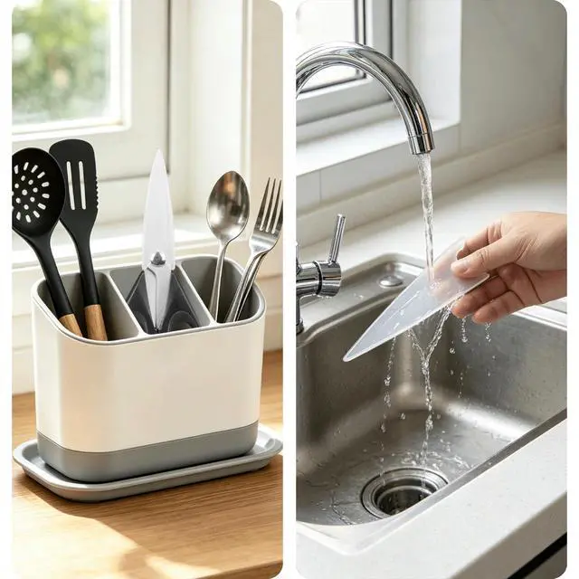 Alt view image 3 of 4 - 3 Packs Protective Sheath Compatible with KitchenAid Shears | Protective Guard for Scissors, Plastic Cover Sleeves Protector for Kitchen Storage Rust Resistant