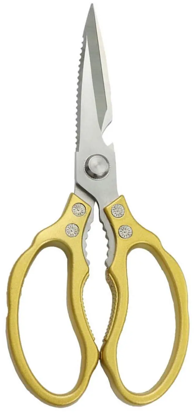 Main image of Kitchen Scissors Heavy Duty Stainless Steel Kitchen Shears Sharp Food Cooking Dishwasher Safe Scissors for Meat Chicken Poultry Fish Meat Herbs
