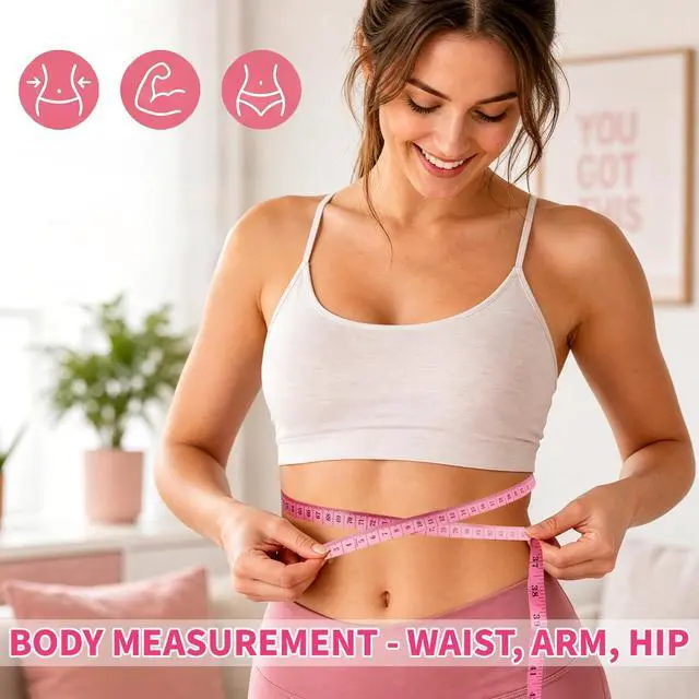 Alt view image 4 of 7 - Tape Measures 24 Pack, Soft Measuring Tape Bulk for Body Sewing Tailor Cloth, Flexible Fabric Tape Measure for Body Measurements, Double Scale 150cm/60inch Waist Measuring Tape