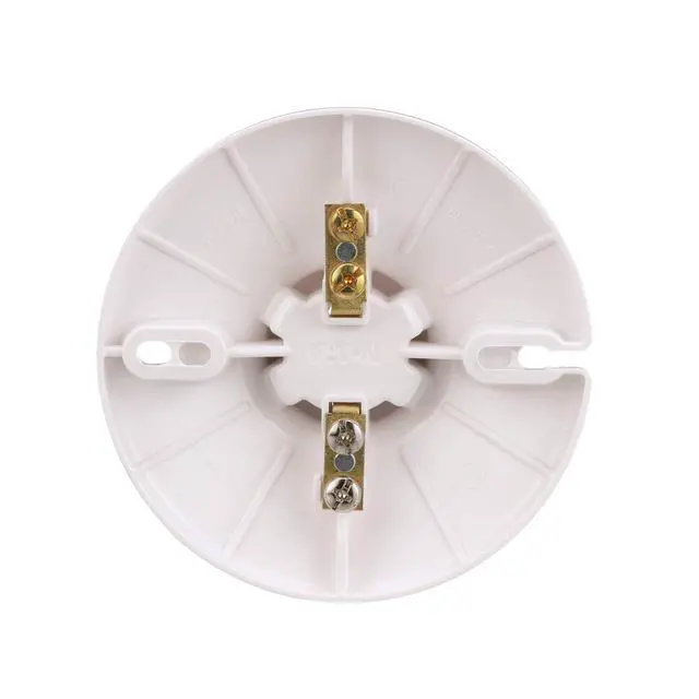 Alt view image 4 of 6 - S1174W-SP-L 660-Watt, 250-Volt Plastic One Piece Keyless Switch Ceiling Receptacle Lamp Holder, White