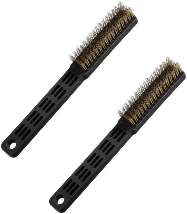 Main image of 2 Pcs Bowling Shoe Brush for Bottom, Portable Bowling Shoe Cleaner Brush, Soft Bristles for Effective Slide Maintenance, Cleaning Tool for Bowling Alley, Training and Daily Shoe Care