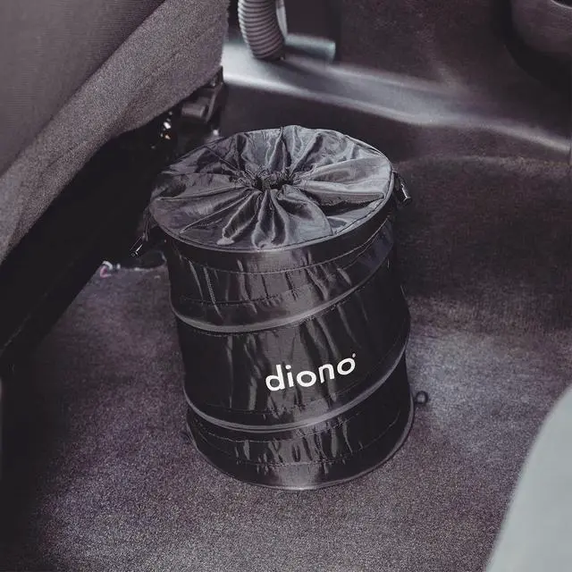 Alt view image 3 of 7 - Pop-up Trash Bin, Collapsible Car Trash Can Portable, Small, Leak Proof, Perfect For Keeping Car Clean, Black