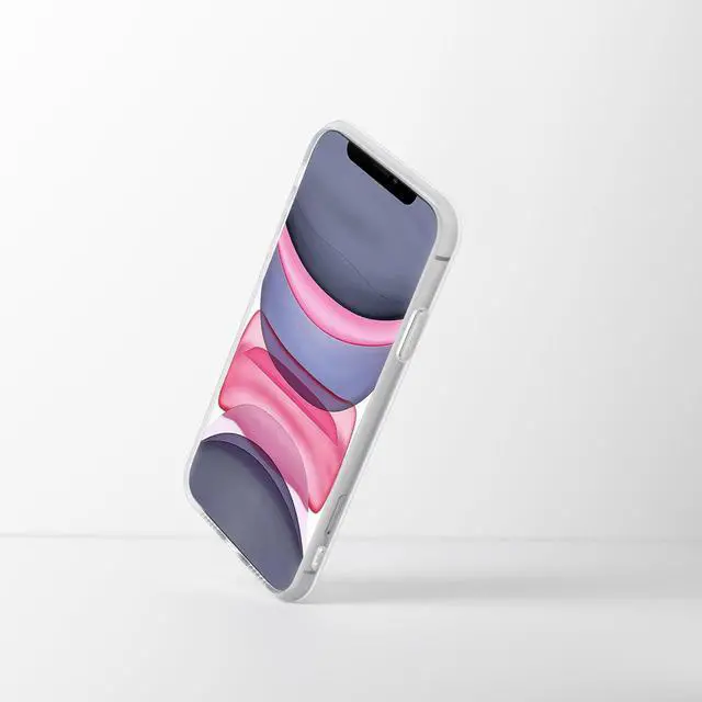 Alt view image 3 of 6 - Cute Polka Dot Phone Case Compatible with iPhone 11, Girly Aesthetic Design Soft TPU Shockproof Cases Cover for Girls Women, White