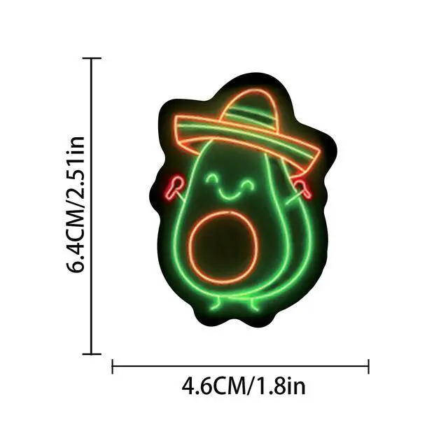 Alt view image 3 of 7 - Cool Neon Food Stickers, 50 Pcs Cute Sweet Treats Neon Sticker Packs, Waterproof Vinyl Stickers for Water Bottles Laptop Scrapbooking Skateboard Journaling Luggage