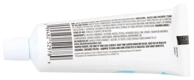 Alt view image 2 of 6 - Fluoride Free Travel Toothpaste, 3 Ounce