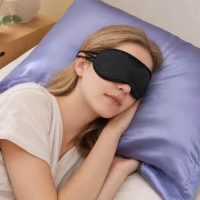 Alt view image 7 of 7 - 16Pcs Blindfolds for Party Games, Sleep Masks with Adjustable Strap and Nose Pad, Multi-Color Eye Masks for Women Men Kids, Enhanced Light Blocking, Portable and Convenient