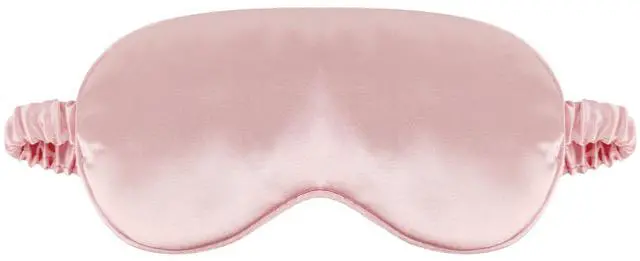 Main image of 1 Pack Sleep Mask, Silk Eye Mask with Elastic Strap, Breathable Eye Mask for Sleeping,Travel, Girls, Women, Men (Pink)