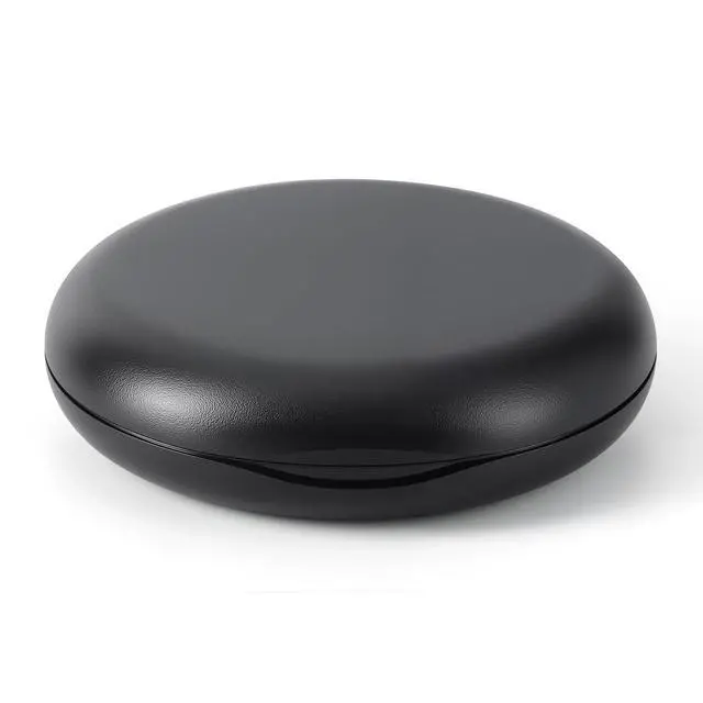 Alt view image 7 of 7 - Retainer Case, Mouth Guard Case with Mirror, Black