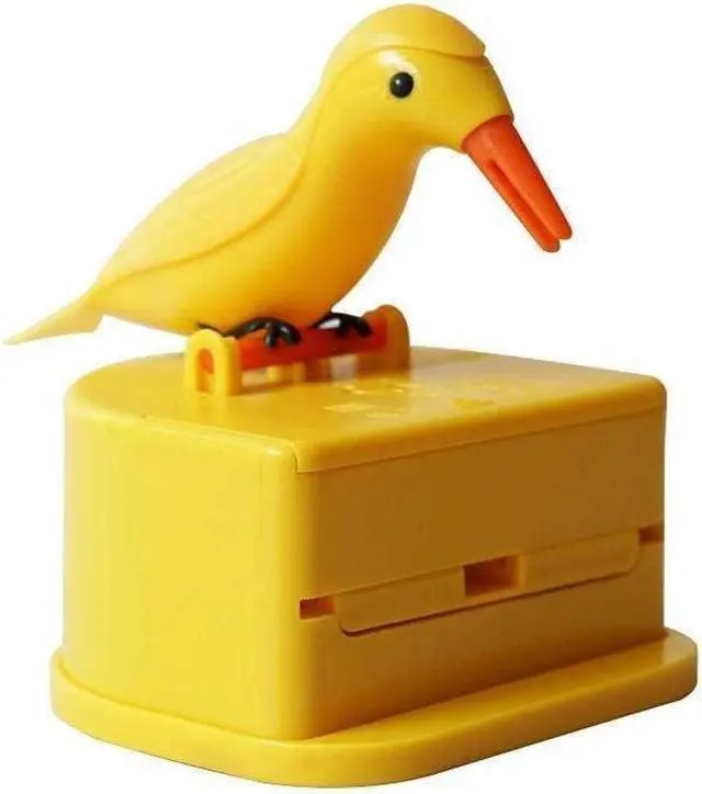 Main image of Woodpecker Toothpick Dispenser, Cute Bird Toothpick Dispenser, Bird Shaped Automatic Boxes, Novelty Automatic Holder for Families Hotels Restaurants