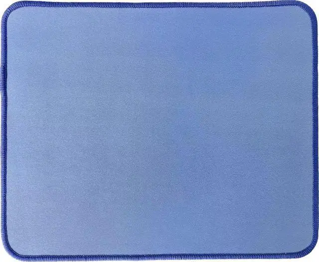 Main image of Mouse Pad with Durable Stitched Edge, Washable Premium-Textured Mousepad, Laptop Mouse Pads Small Mat with Non Slip Rubber Base for Gaming, Computer, 10.2x8.3x0.12in, Smoke Blue