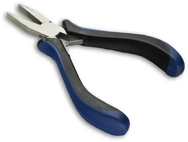 Main image of Precision Pliers, Springloaded, Flat Nose, 4.75 In (1/3/10/25/100 pc) (1pc)