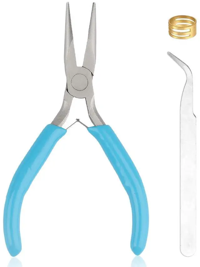 Main image of Needle Nose Pliers, 1 Pack Mini Pliers for Jewelry Making | Jewelry Pliers Set includes Needle/Chain Nose Pliers for Jewelry Repair, Crafts, Wire Wrapping, Beading