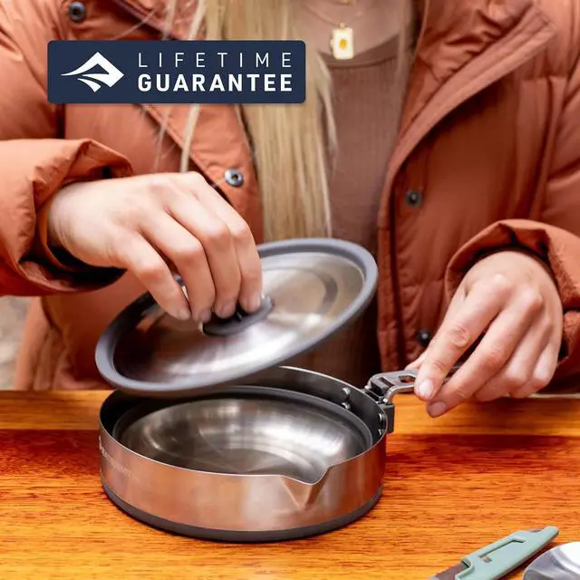 Alt view image 7 of 7 - Detour Stainless Steel Collapsible Pouring Pot, 1.8 Liters