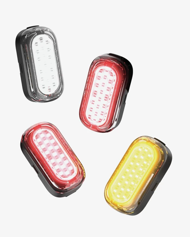 Main image of Firefly Mini Smart Bike Light System Sync Turn Signal & Brake Lights, Rechargeable LED Front & Rear Lights with Custom Brightness & Flash Patterns, Bicycle Accessories for Night Riding