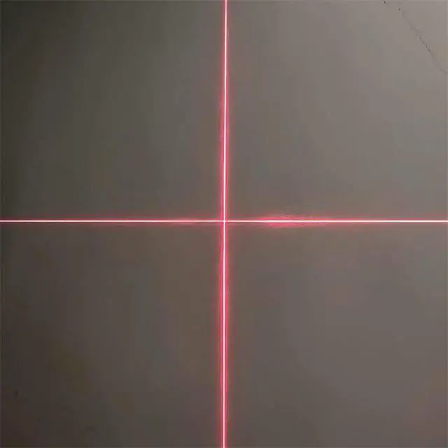 Alt view image 2 of 6 - Red Cross Line Light Cross Hair Module Generator Projector Placement Position Guide for Wood Stone Screen Printing Heat Press Cloth Fabric Cutting Alignment (+AC-DC adpter+Holder, Red Cross)