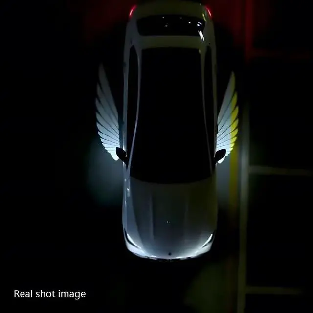 Alt view image 6 of 7 - 2Pcs Side Mirror Logo LED Welcome Light Projector Door Light Floor Light Accessories Suitable for Cadillac ATS 2013-2019 CTS 2014-2019 CT4 2019-2024 CT5 2019-2023 CT6 2016-2022