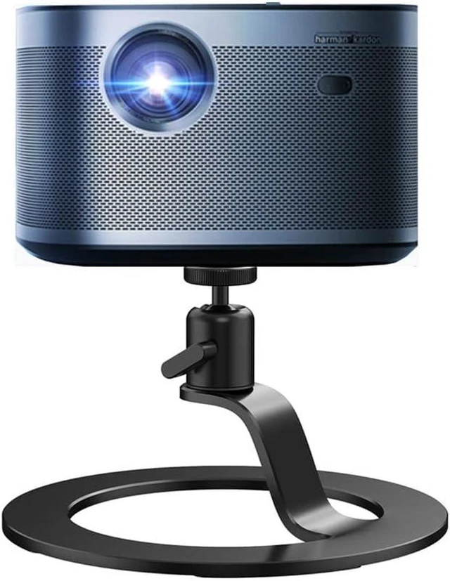 Alt view image 5 of 6 - Aluminum Desktop Projector Stand Mount Base with Ball Head, 360 Degree Adjustable Table Bracket for Nebula, XGIMI, VANKYO, Jinhoo, Epson & More