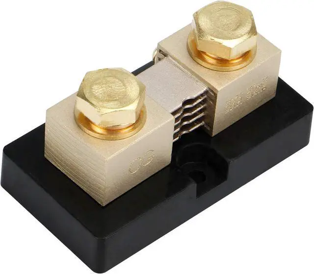Alt view image 3 of 7 - CG 500A 50mV Ampere Electrical Digital DC Current Shunt Resistor for amp Panel Ammeter Current Measurement Tester Gauge